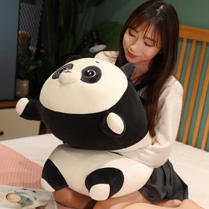 Huge Snuggly Panda Bear Plushie-Enchanted peach