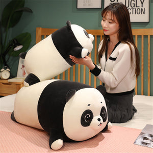 Huge Snuggly Panda Bear Plushie-Enchanted peach