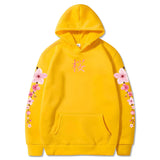 Japanese Cherry Sakura Hoodies Long Sleeve-Enchanted peach