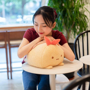 Japanese Fried Shrimp Plushie-Enchanted peach