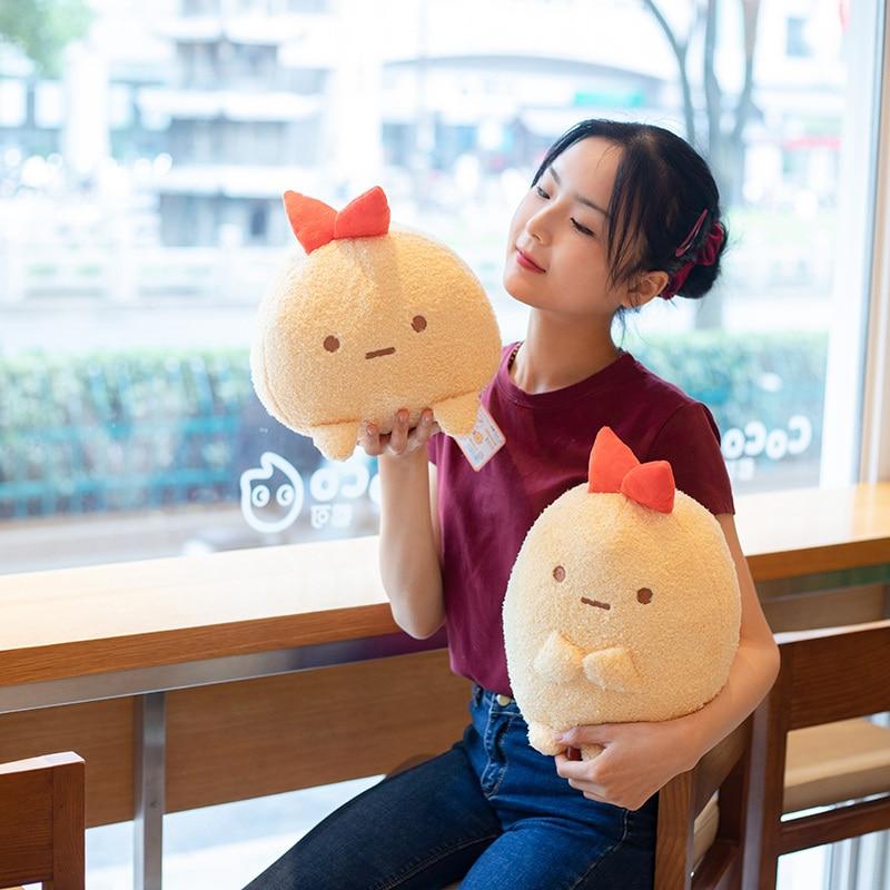 Japanese Fried Shrimp Plushie-Enchanted peach