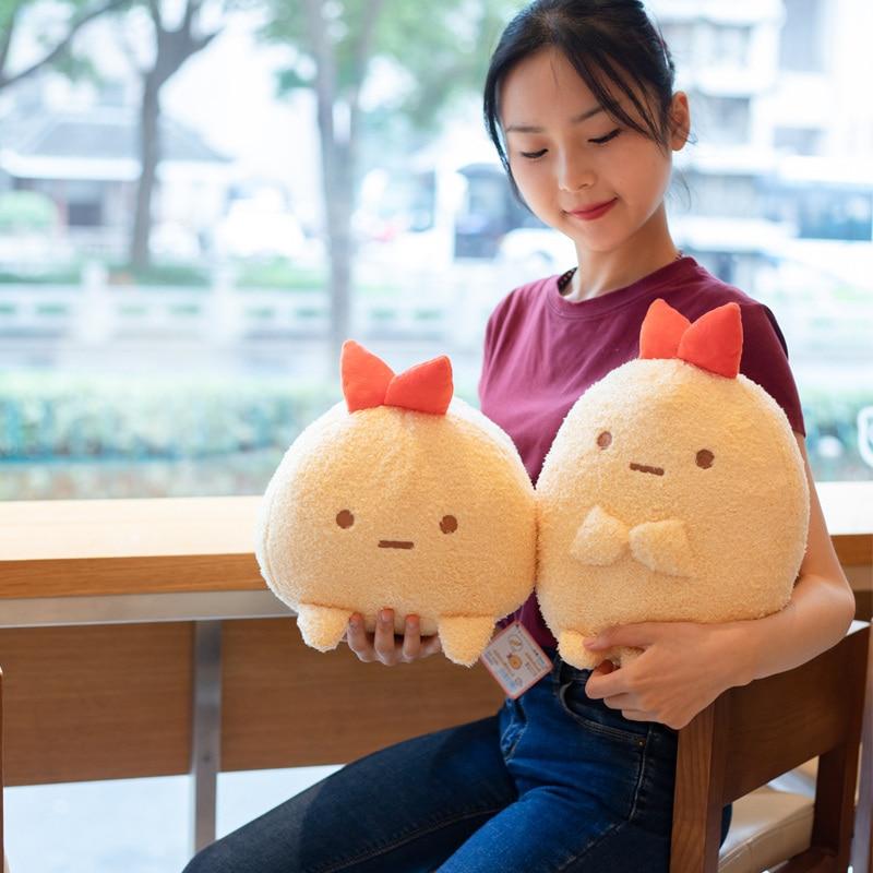 Japanese Fried Shrimp Plushie-Enchanted peach