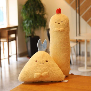 Japanese Fried Shrimp Tempura Family Plushies-Enchanted peach