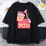 Japanese Kero Caramel Pudding Tee-Enchanted peach