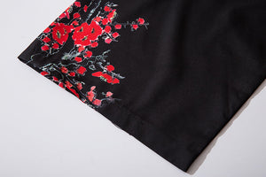 Japanese Sakura Cherry Blossom Kimono-Enchanted peach