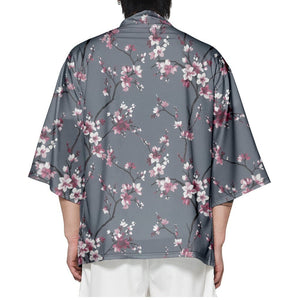 Japanese Spring Sakura Cherry Blossom Kimono-Enchanted peach