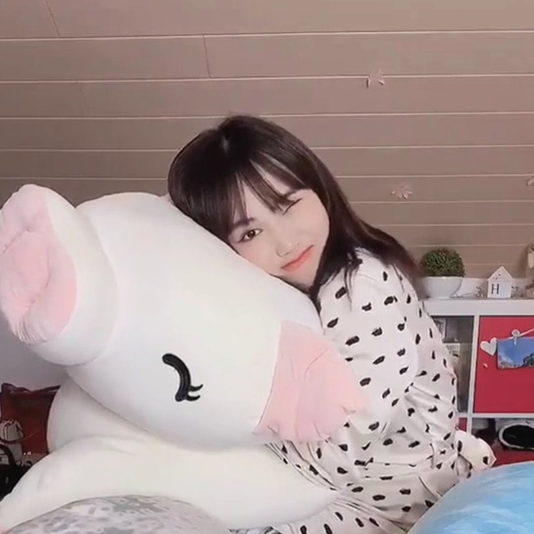 Jeju The Piggy Plushie | Exclusive-Enchanted peach