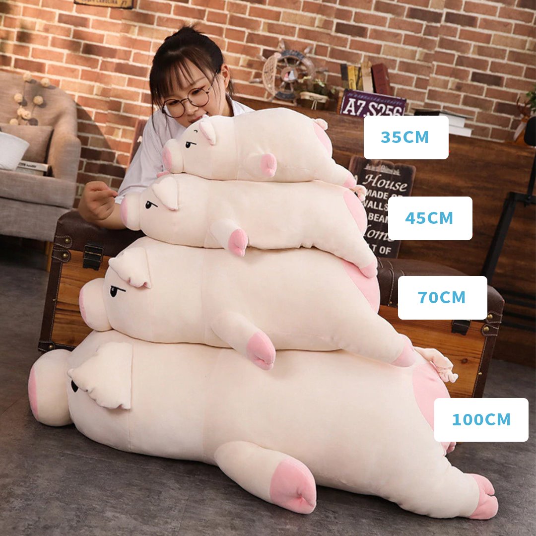 Jeju The Piggy Plushie | Exclusive-Enchanted peach