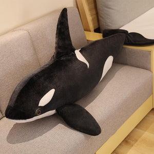 Kalia The Orca Whale Plushie-Enchanted peach