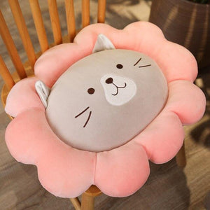 Kawaii Adorable Animal Cushions-Enchanted peach