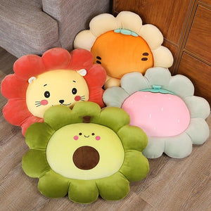 Kawaii Adorable Animal Cushions-Enchanted peach