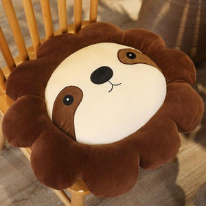 Kawaii Adorable Animal Cushions-Enchanted peach