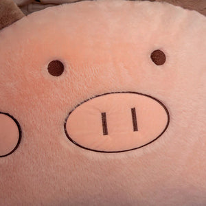 Kawaii Animal Dumpling Pillows-Enchanted peach