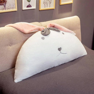 Kawaii Animal Dumpling Pillows-Enchanted peach