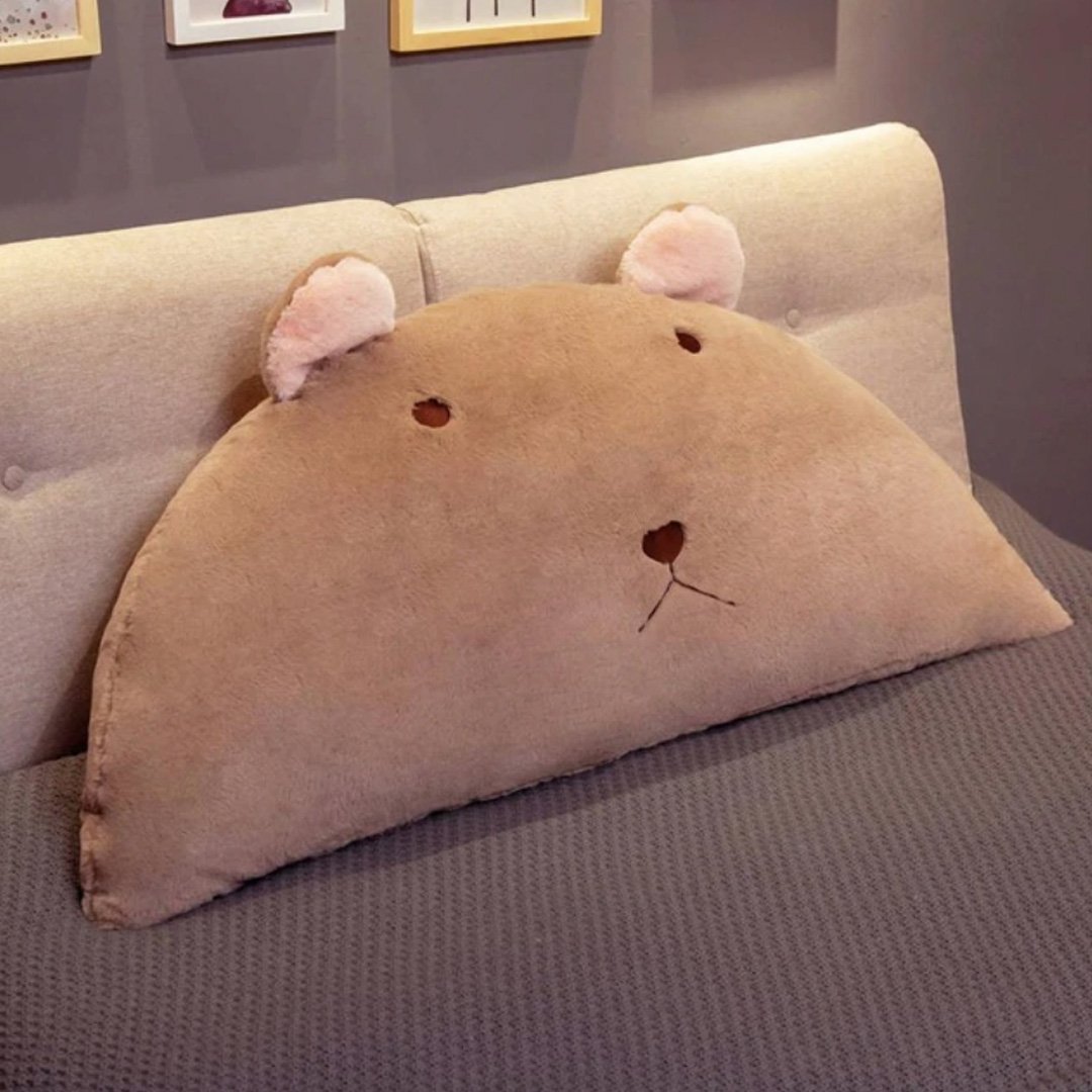 Kawaii Animal Dumpling Pillows-Enchanted peach