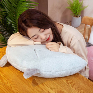 Kawaii Animal Dumpling Pillows-Enchanted peach