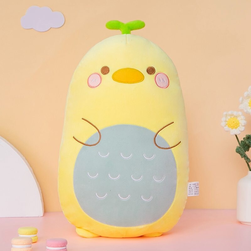 Kawaii Animal Pancake Plushies Collection 2023-Enchanted peach