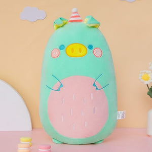 Kawaii Animal Pancake Plushies Collection 2023-Enchanted peach