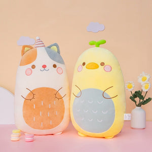 Kawaii Animal Pancake Plushies Collection 2023-Enchanted peach