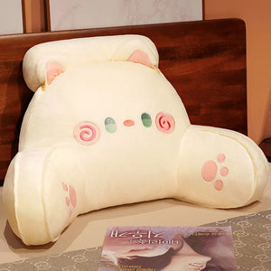 Kawaii Animals Resting Cushion Pillow-Enchanted peach