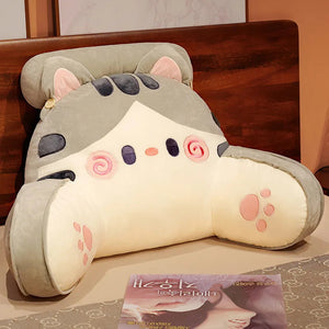 Kawaii Animals Resting Cushion Pillow-Enchanted peach