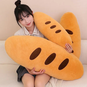 Kawaii Baguette Plushie-Enchanted peach