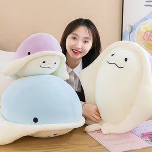 Kawaii Blue Purple Manta Ray Plushies-Enchanted peach