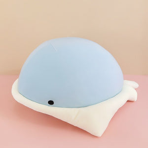 Kawaii Blue Purple Manta Ray Plushies-Enchanted peach