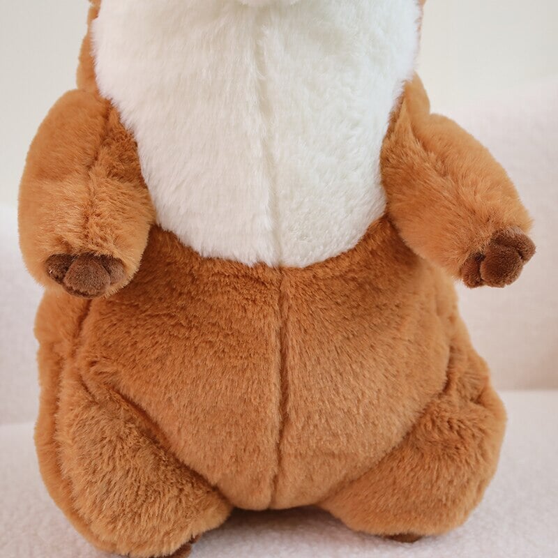 Kawaii Brown Otter Backpack Plushie-Enchanted peach