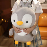 Kawaii Chibi Penguin Trio Plushies-Enchanted peach