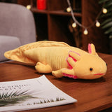 Kawaii Colorful Likelike Axolotl Plushie Family-Enchanted peach