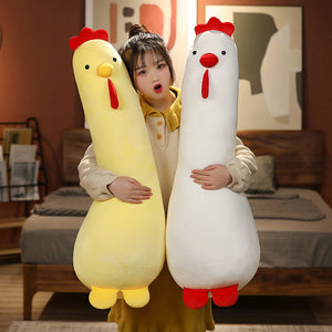 Kawaii Daisy & Bonnie Cute Chicken Plushies-Enchanted peach