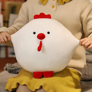 Kawaii Daisy & Bonnie Cute Chicken Plushies-Enchanted peach