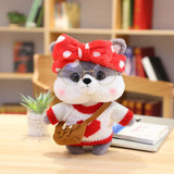 Kawaii Dress Up Shiba Family Plushie Collection-Enchanted peach