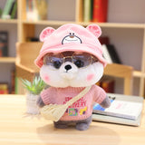 Kawaii Dress Up Shiba Family Plushie Collection-Enchanted peach