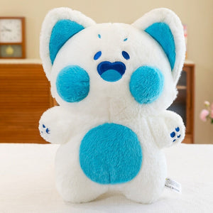 Kawaii Fluffy Fox Plushie Collection 2-Enchanted peach