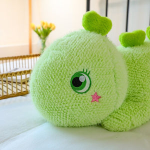 Kawaii Fluffy Stegosaurus Dinosaur Plushies-Enchanted peach