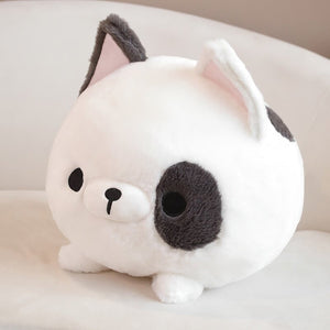 Kawaii Fluppy Dog Plushie Collection-Enchanted peach