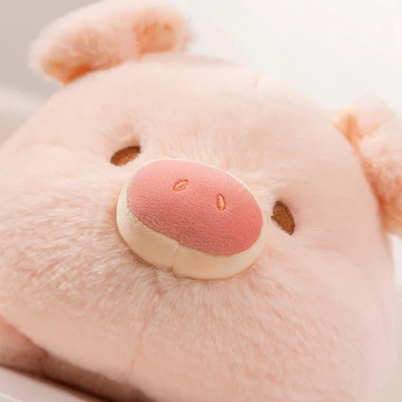 Kawaii Flying Angel Pig Plush-Enchanted peach