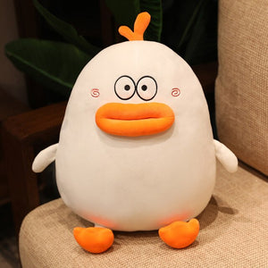 Kawaii Friendly Shocked Ducks-Enchanted peach