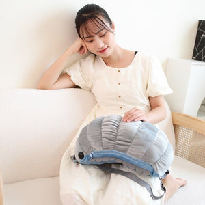 Kawaii Isopod Plush Backpack-Enchanted peach