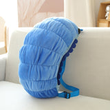 Kawaii Isopod Plush Backpack-Enchanted peach