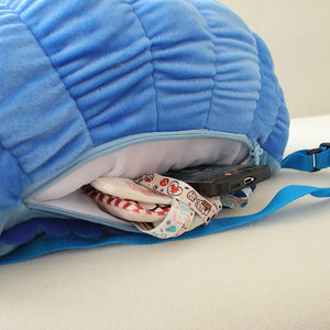 Kawaii Isopod Plush Backpack-Enchanted peach