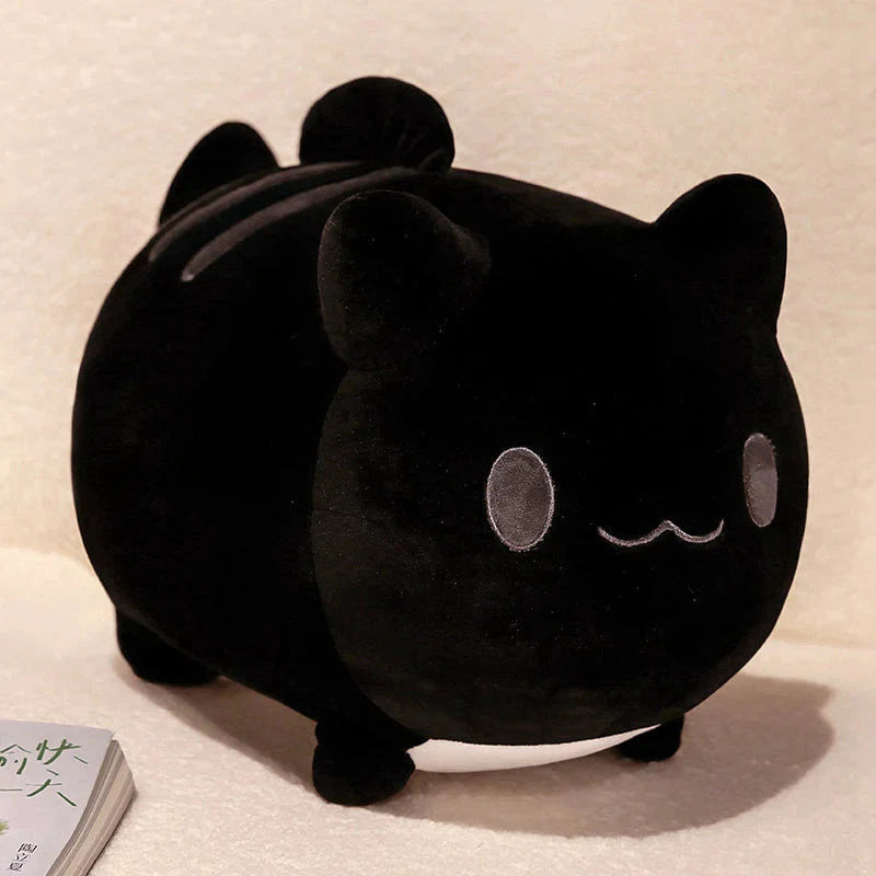 Kawaii Kitty Ball Plushie-Enchanted peach