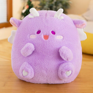 Kawaii Little Baby Dragon Plushies-Enchanted peach