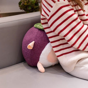 Kawaii Mangosteen Sheep Plushie-Enchanted peach