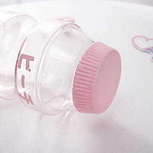 Kawaii Milk Bottle-Enchanted peach