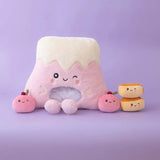 Kawaii Mountain Desserts Candy Bag Plushies-Enchanted peach