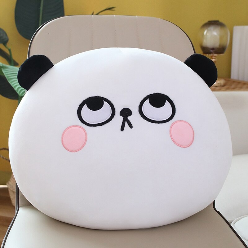 Kawaii Panda Ball Family Plushies-Enchanted peach