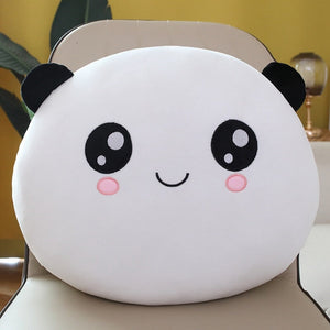 Kawaii Panda Ball Family Plushies-Enchanted peach